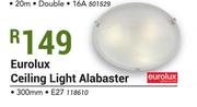 Eurolux Ceiling Light Alabaster E27 300mm