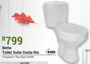Betta Toilet Suite Costa Rio  4 Piece Top Flush