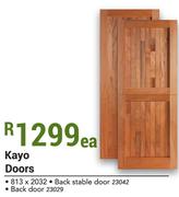 Kayo Doors-813 x 2032 Each