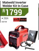 Matweld Inverter Welder Kit In Case 200A
