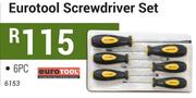 Eurotool Screwdriver Set 6PC