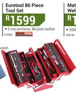 Eurotool 86 Piece Tool Set