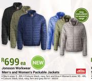 Jonsson Workwear Men's & Women's Packable Jackets-Each