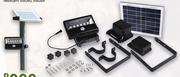 Ellies 8W Mighty Light Security Solar Floodlight Kit
