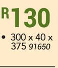 Dampcourse 300X40X375