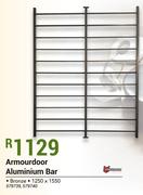 Armourdoor Aluminium Bar 1250X1550