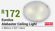 Eurolux 300mm Alabaster Ceiling Light E27