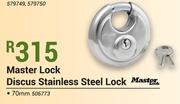 Master Lock Discus Stainless Steel Lock 70mm