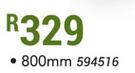 Steelcraft Classic Double Rail 800mm