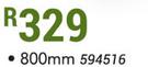 Steelcraft Classic Rail 800mm