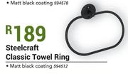 Steelcraft Classic Towel Ring