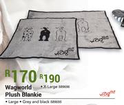 Wagworld Plush Blankie X-Large-Each
