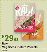 Raw Seeds Picture Packets-Each