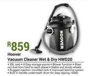 Hoover Vacuum Cleaner Wet & Dry HWD20