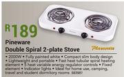 Pineware Double Spiral 2 Plate Stove