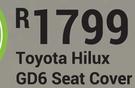 Toyota Hilux GD6 Seat Cover