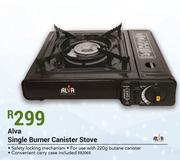 Alva Single Burner Canister Stove