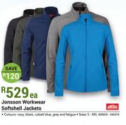 Jonsson Workwear Softshell Jackets-Each