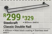 Steelcraft Classic Double Rail 600mm