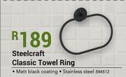Steelcraft Classic Towel Ring