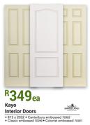 Swartland Kayo Interior Doors-Each