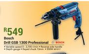 Bosch Drill GSB 1300 Professional 550W