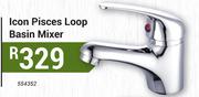 Icon Pisces Loop Basin Mixer