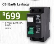 CBI Earth Leakage