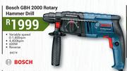 Bosch GBH 2000 Rotary Hammer Drill
