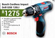 Bosch Cordless Impact Drill GSB 120LI