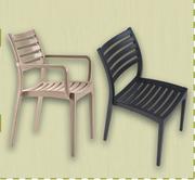 GSI Rimini Armchair In Charcoal/Taupe Or White