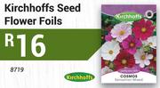 Kirchhoffs Seed Flower Foils