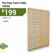 The Pole Yard Trellis 100SQ 600x1.5