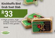 Kirchhoffs Bird Grub Suet Slab