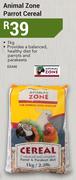 Animal Zone Parrot Cereal-1Kg