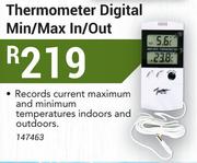Thermometer Digital Min/Max In/Out