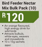 Bird Feeder Nectar Mix Bulk Pack (10)