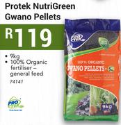 Protek NutriGreen Gwano Pellets-9Kg