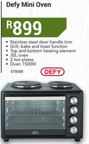 defy mini oven