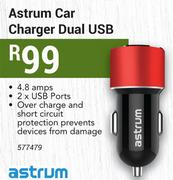 Astrum Car Charger Dual USB