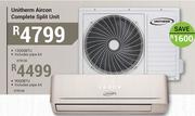 Unitherm Aircon Complete Split Unit 12000BTU With Pipe Kit