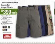 Jonsson Workwear Legendary Cargo Shorts-Each