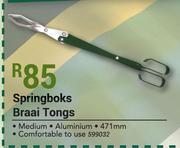 Springboks Braai Tongs