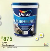 Dulux 20Ltr Weatherguard Standard Colours