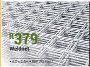 Weldnet 6.0 X 2.4m