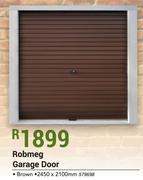 Robmeg Garage Door Brown 2450 X 2100mm