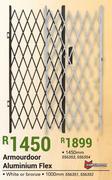 Armourdoor Aluminium Flex 1000mm