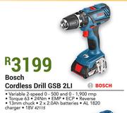 Bosch Cordless Drill GSB 2LI