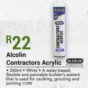 Alcolin 260ml Contractors Acrylic