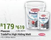Plascon 5Ltr TradePro High Hiding Matt White